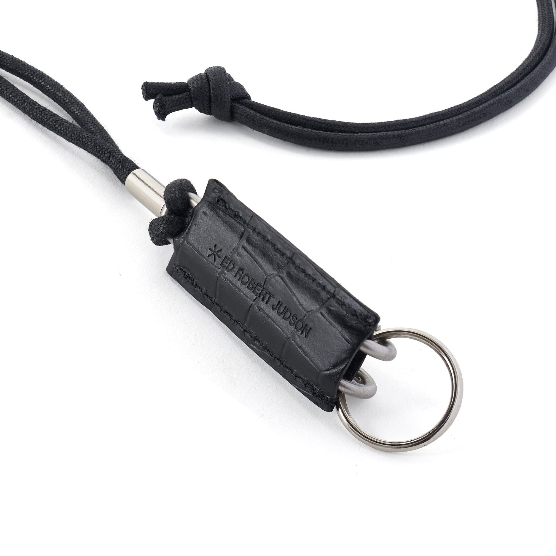 CLIX - SPRING CLIP KEY HOLDER | CROCO GRAIN