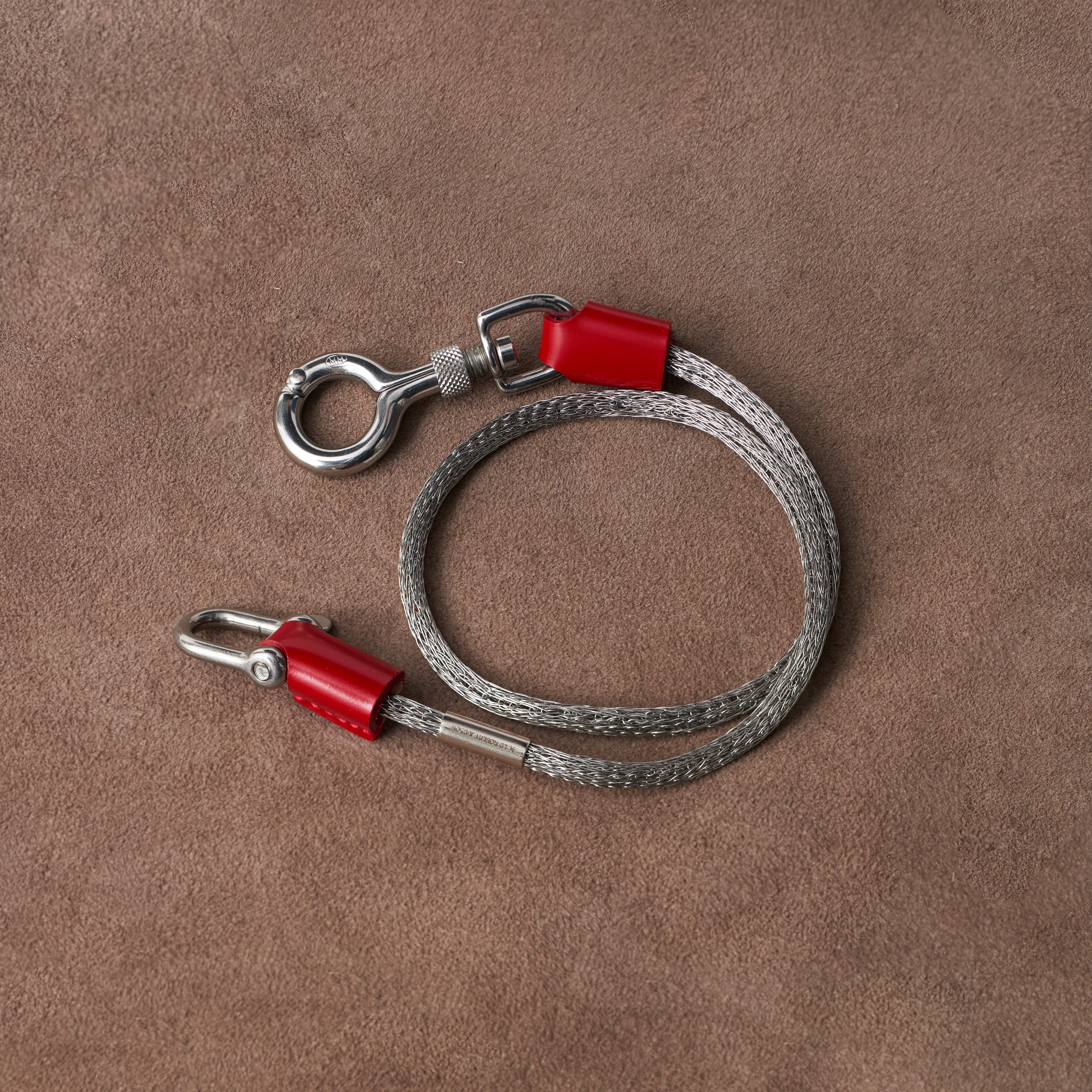 DERRICK - STAINLESS WOVEN KEY CORD