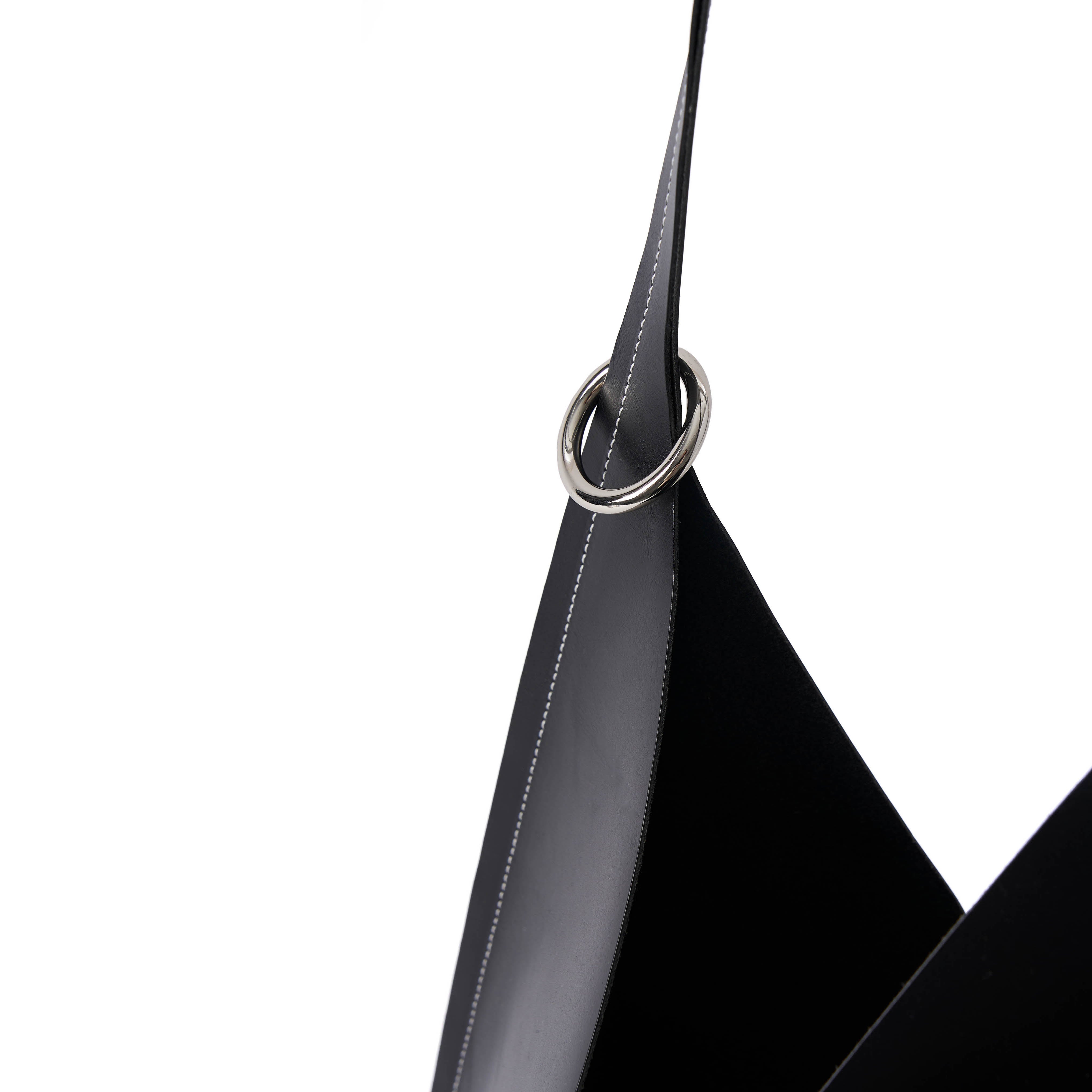 KREL - ONE STROKE BAG | SILVER RING
