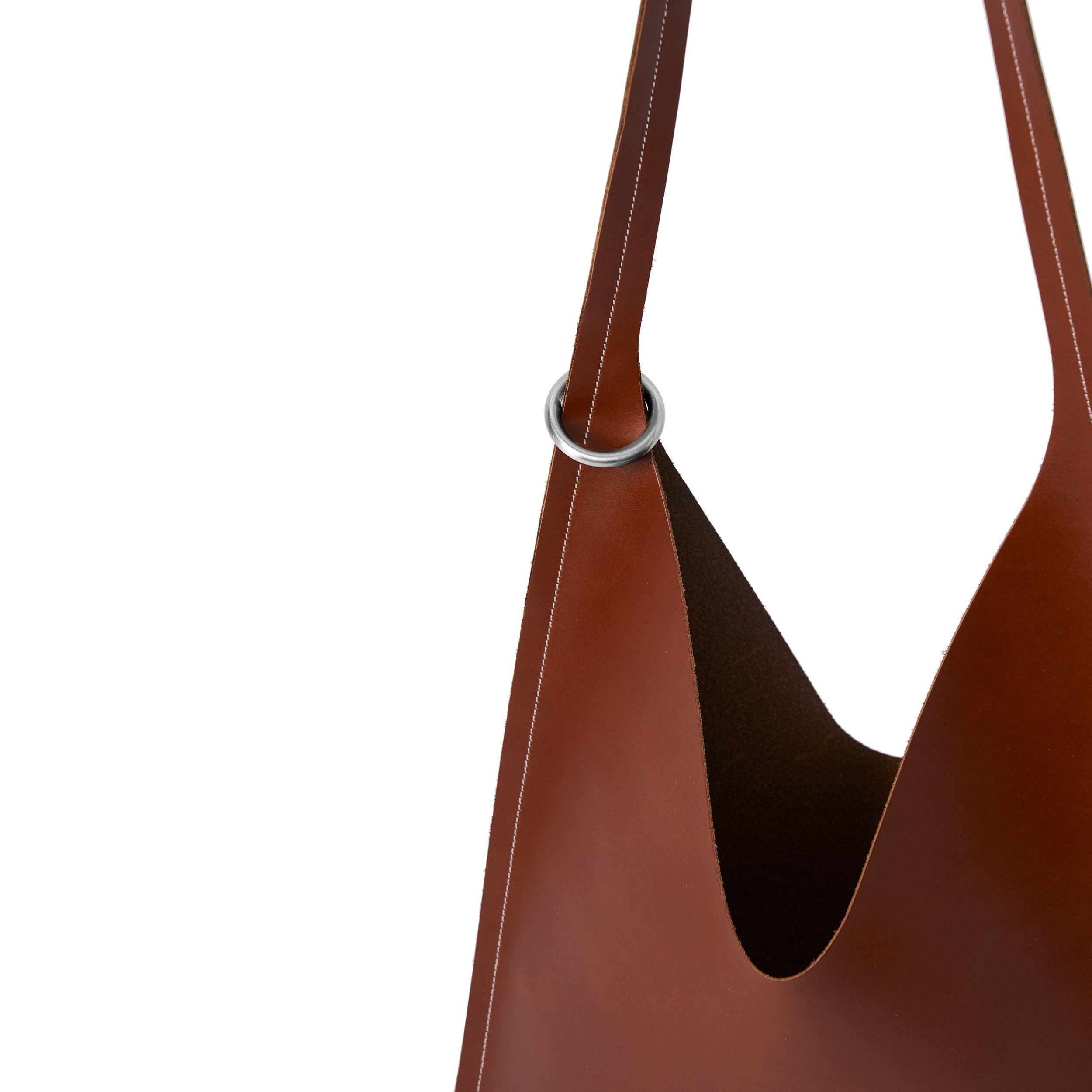 KREL - ONE STROKE BAG | SILVER RING