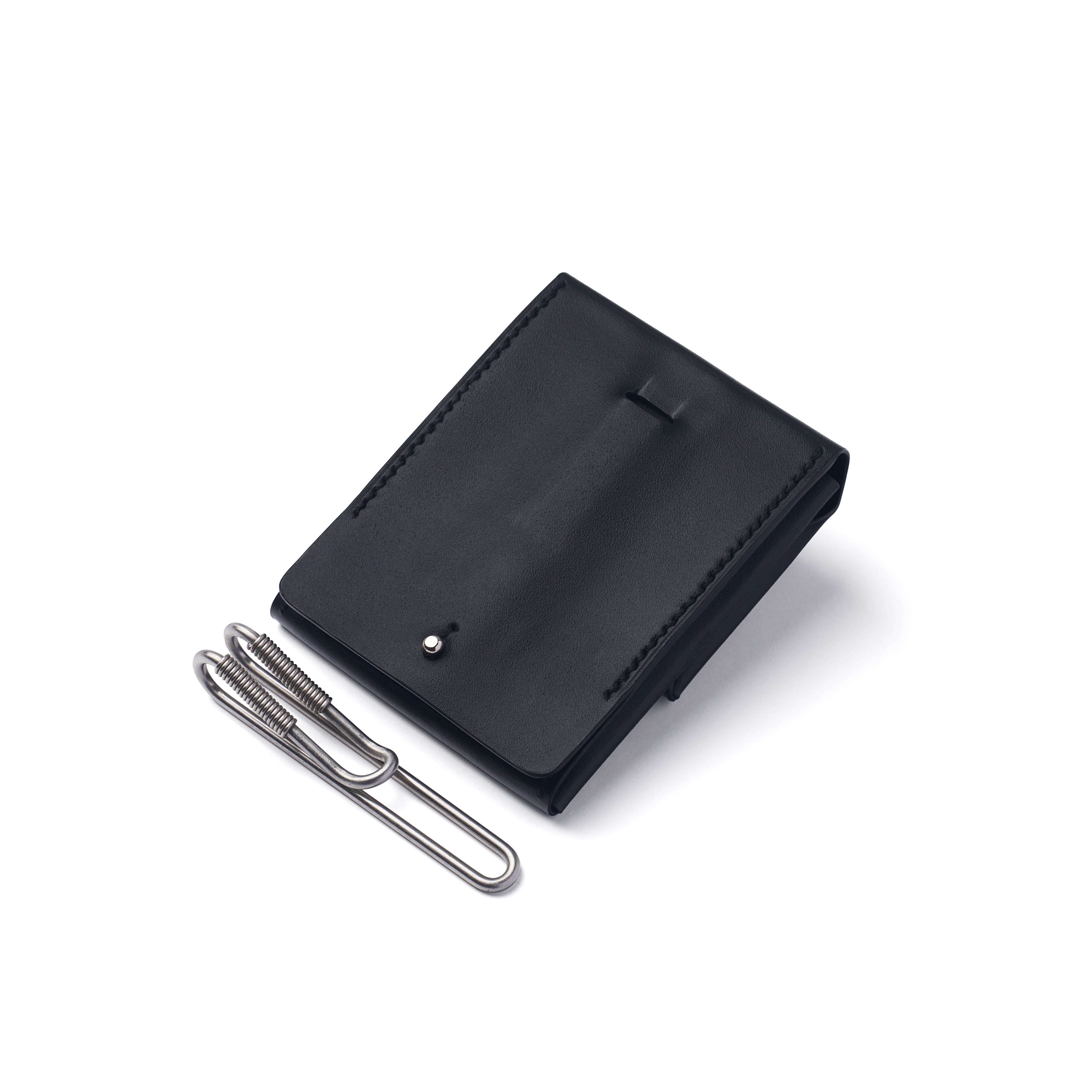 HUGHES - COIL SPRING MONEY CLIP & COIN CASE
