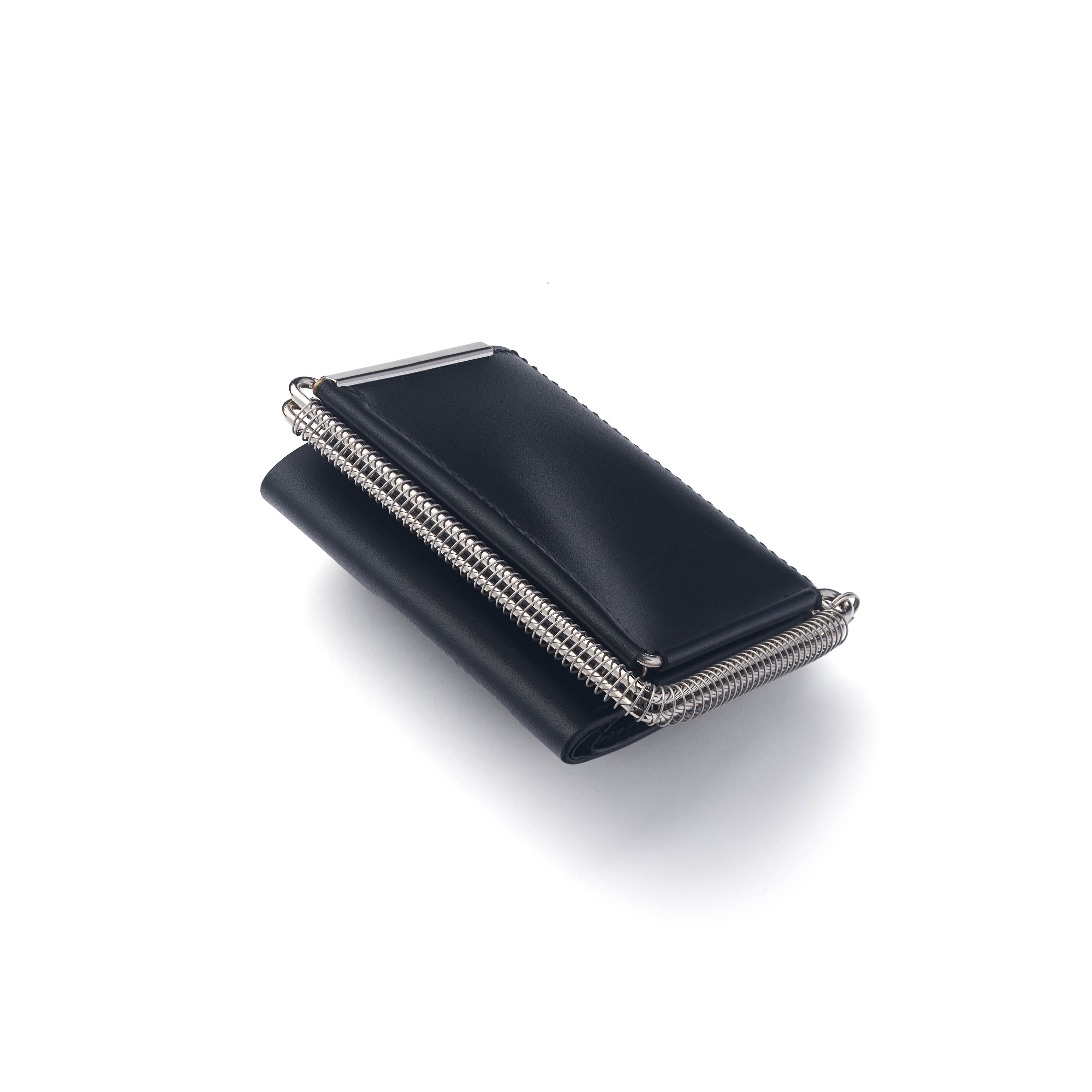 HOOKE - COIL SPRING TRIFOLD WALLET