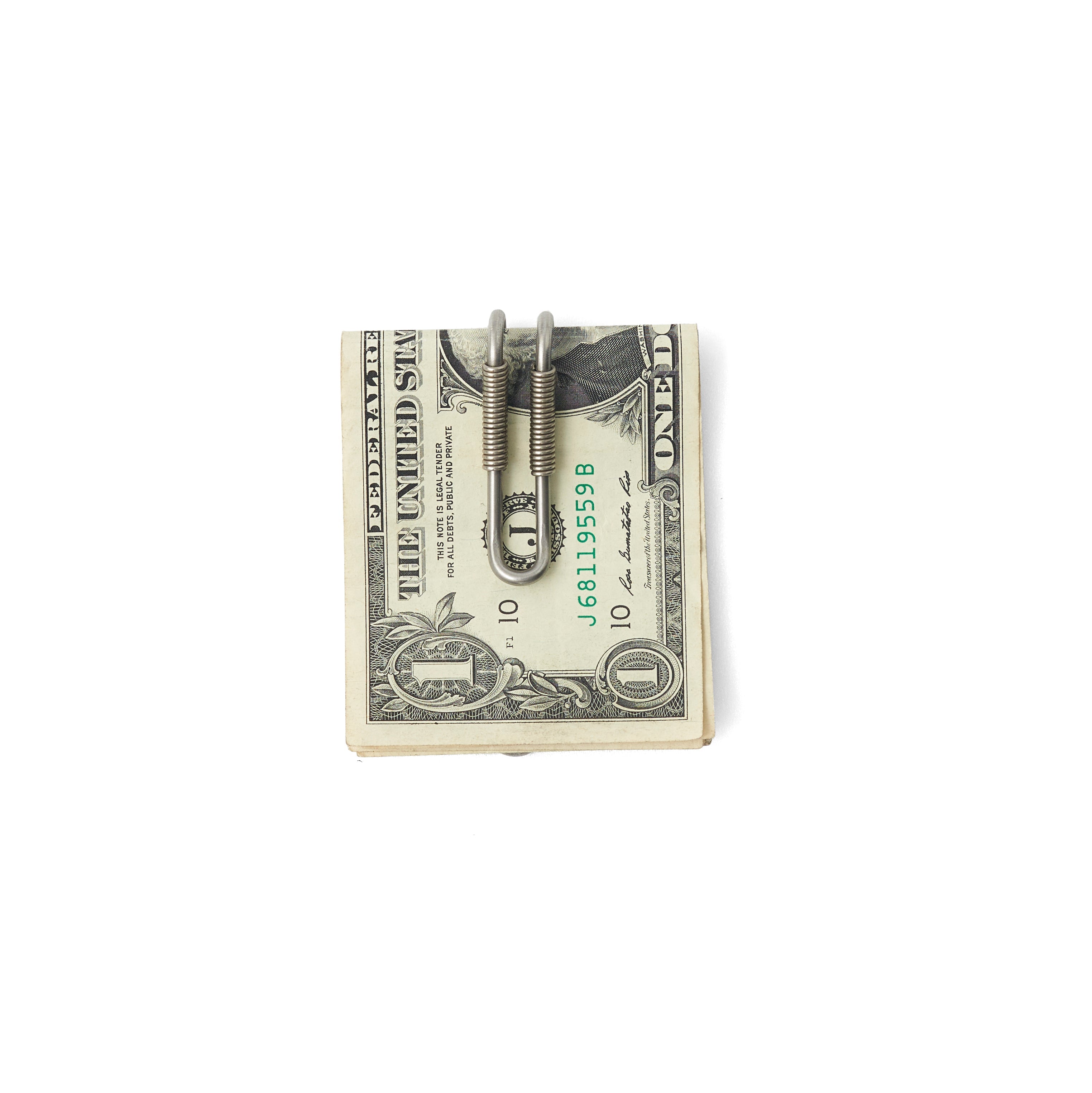 CLIP - COIL SPRING MONEY CLIP