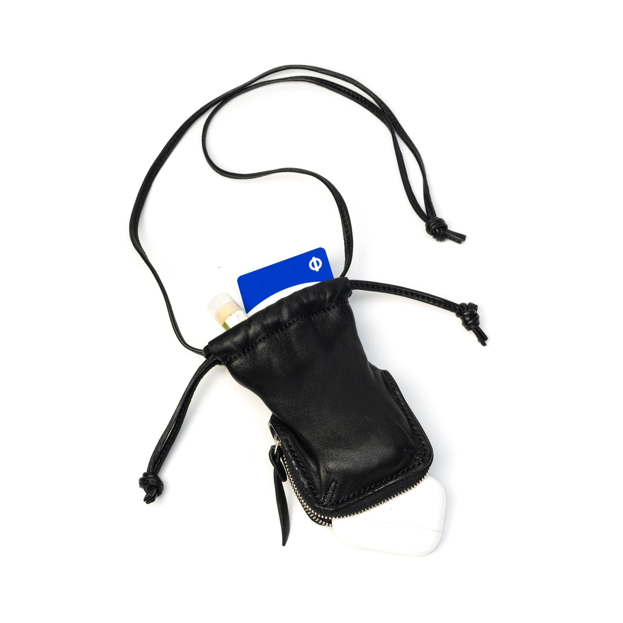 CABO - DRAWSTRING NECK PURSE