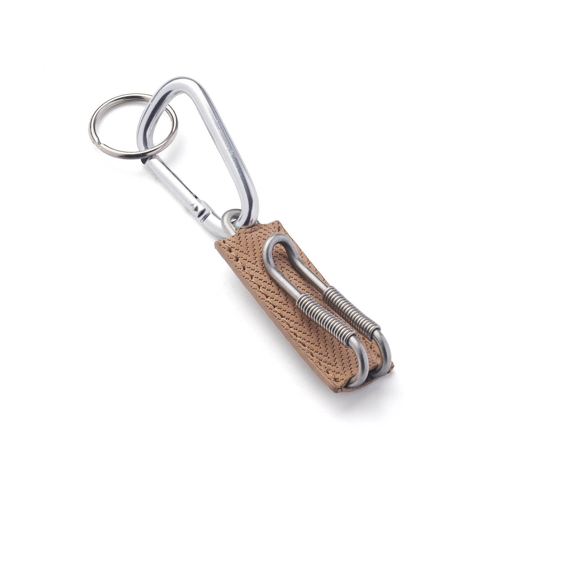 CLIX - SPRING CLIP KEY HOLDER - HERRINGBONE