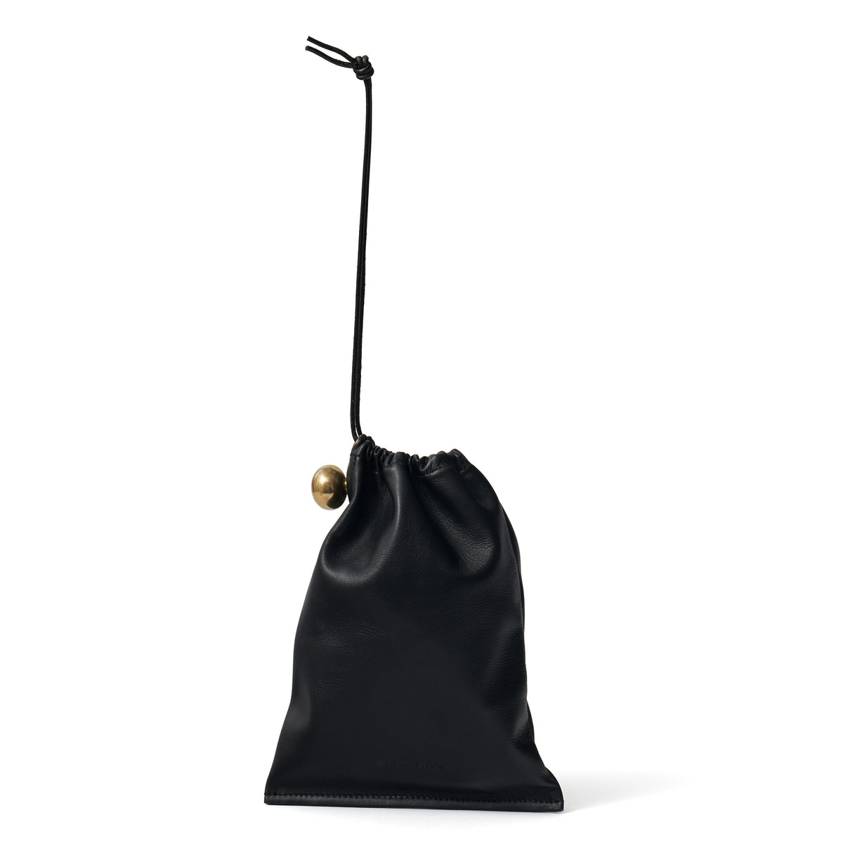 BRATON - BRASS BALL DRAWSTRING BAG
