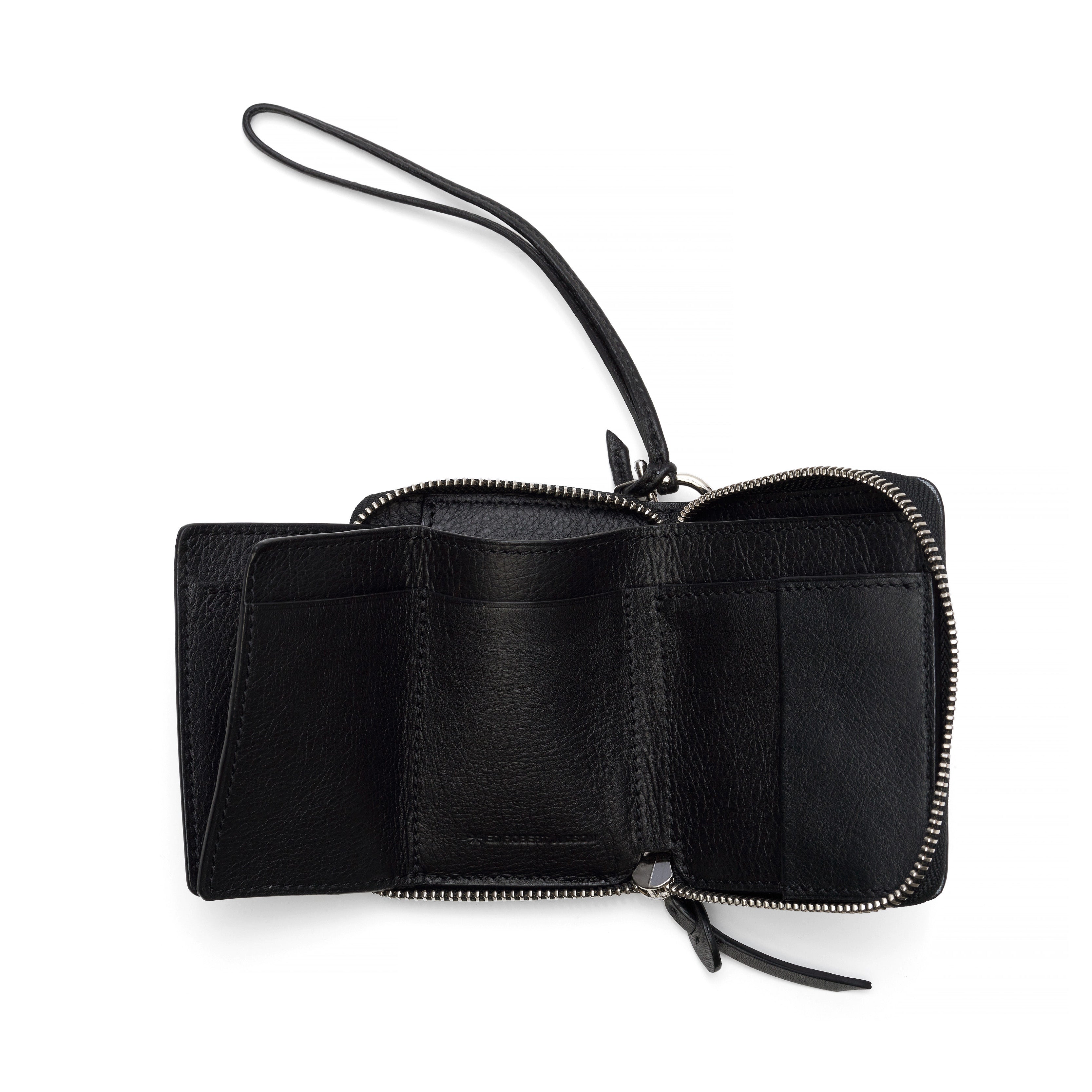 MARKA -  KARABINER STRAP ROUND ZIP PURSE